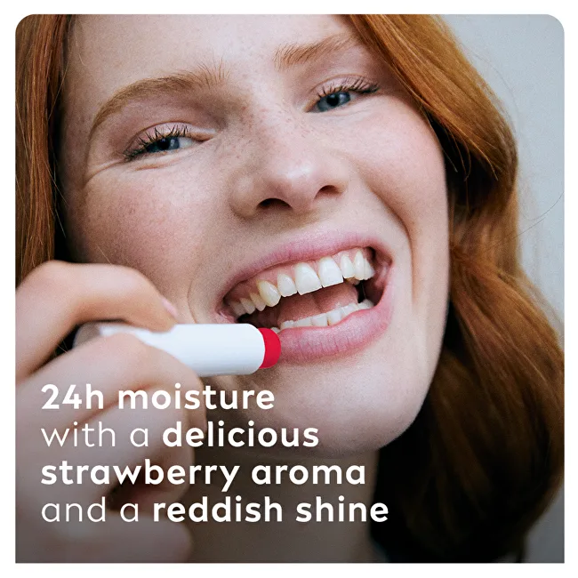 Labello Strawberry Shine 24h Moisture Lip Balm thumbnail 3
