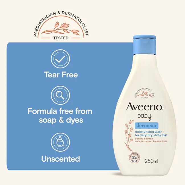 Aveeno Hydrating washing gel Baby Dermexa thumbnail 5
