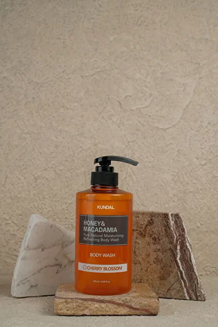 KUNDAL Shower gel Honey & Macadamia Cherry Blossom (Body Wash) 500 ml thumbnail 2