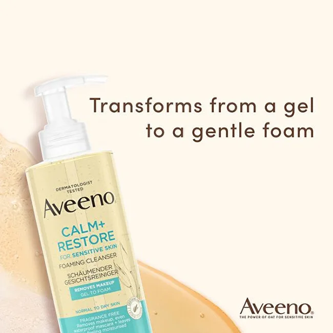 Aveeno Calm+Restore Foaming Cleanser thumbnail 6
