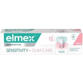 Elmex Toothpaste for sensitive teeth and gums Sensitive Plus Sensitivity + Gum Care 75 ml thumbnail 2