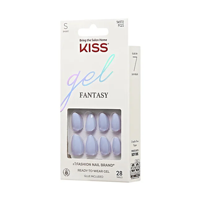 Kiss Gel Fantasy Day 1 - Blue 28 pcs. thumbnail 2