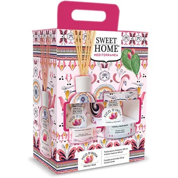 Sweet Home Collection Gift set of aroma diffuser with candle Prickly Pear thumbnail 5