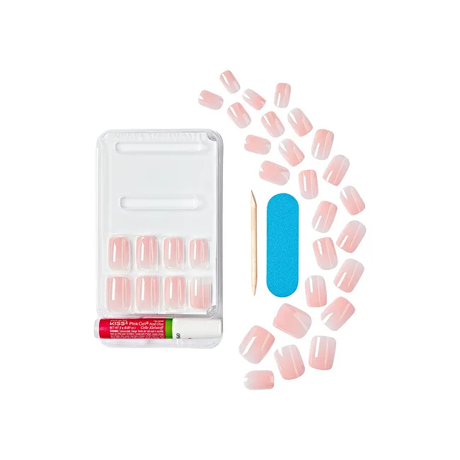 Kiss Bare-But-Better Premium Gel Nails 30 pcs thumbnail 6