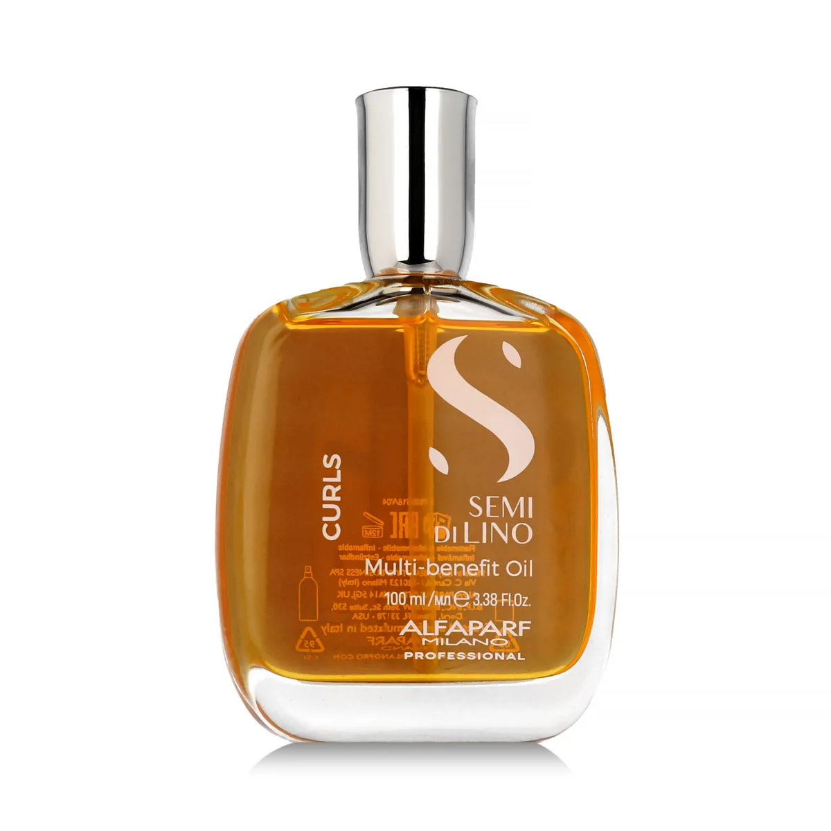 Alfaparf Milano Semi Di Lino Curls Multi-Benefit Oil thumbnail 2