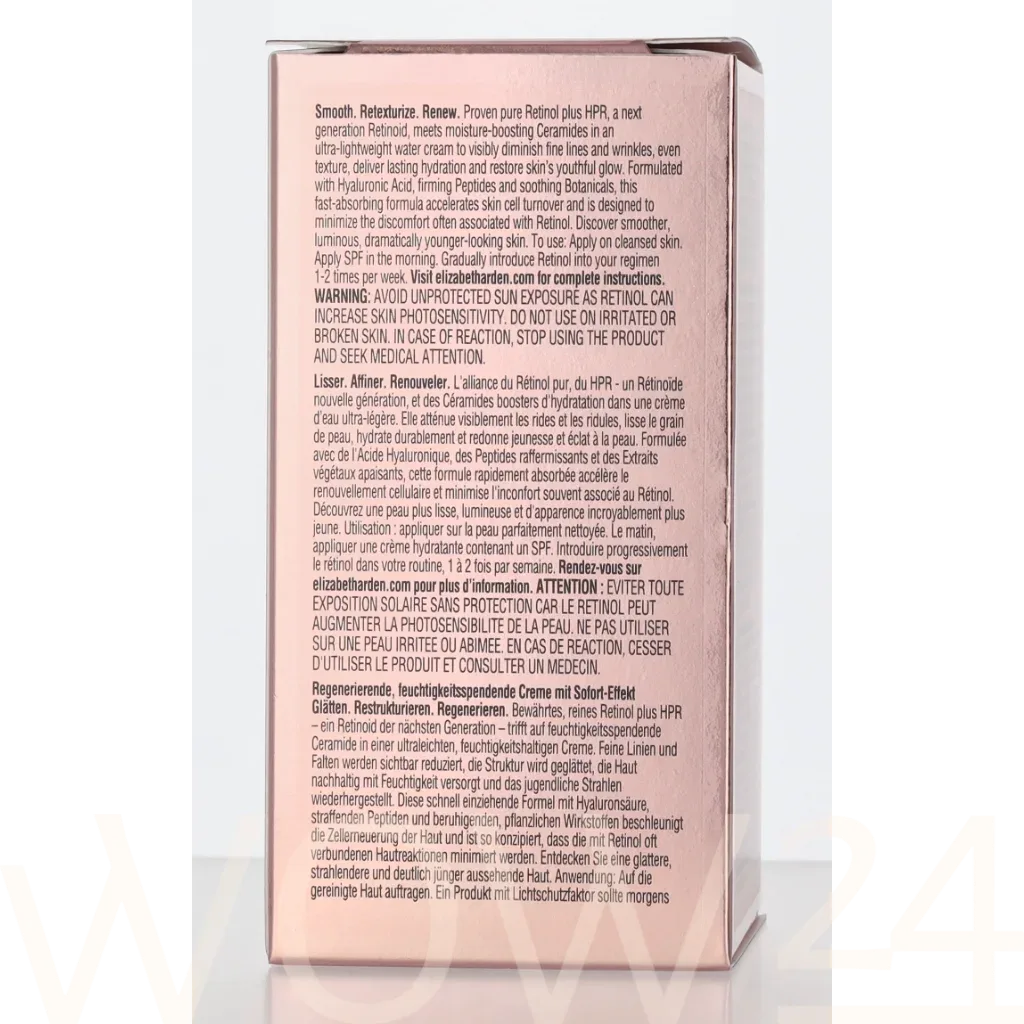 Elizabeth Arden E.Arden Retinol+HPR Ceramide Rapid Skin Renewing Water Cream thumbnail 3