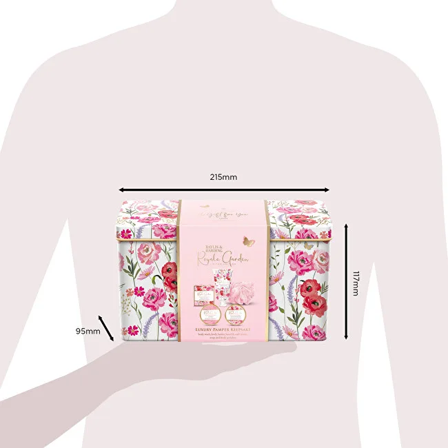 Baylis & Harding Baylis & Harding Body Care Gift Set in Tin - Royale Garden, 5pcs thumbnail 5