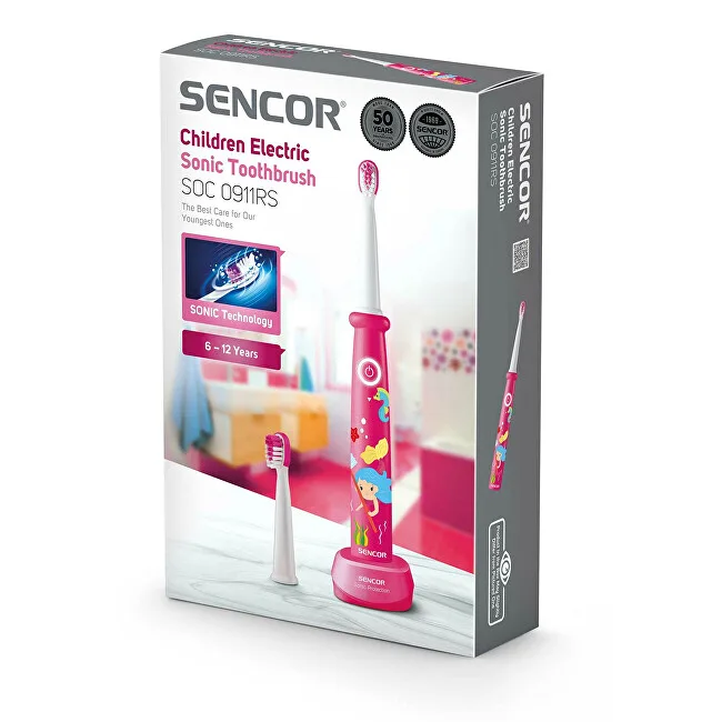 Sencor Children´s electric sonic toothbrush SOC 0911RS thumbnail 5