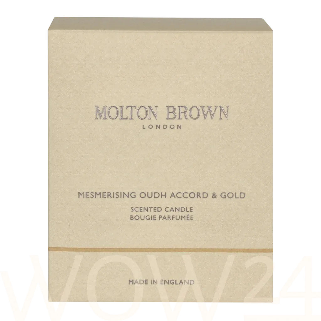 Molton Brown Oudh Accord & Gold Scented Candle thumbnail 2