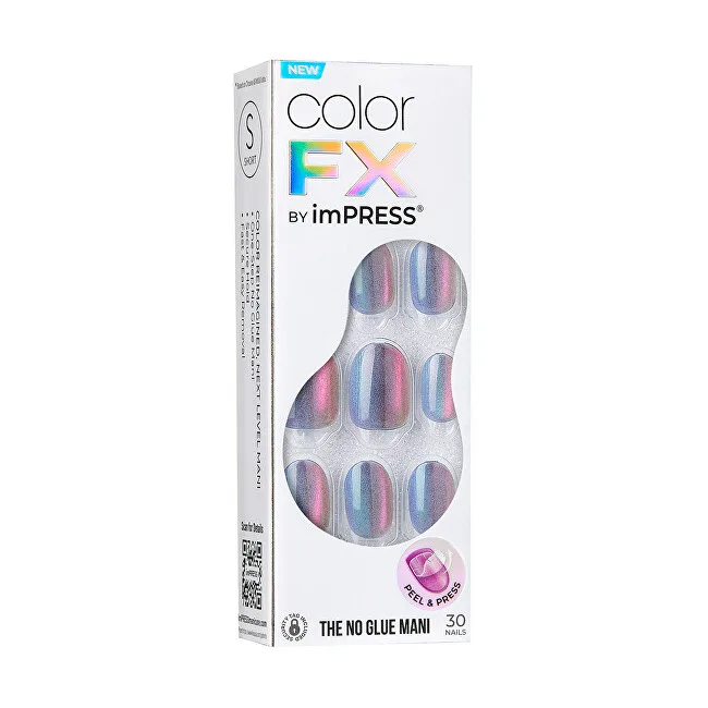 Kiss Self-adhesive nails imPRESS Color FX (Fly Up) 30 pcs thumbnail 4