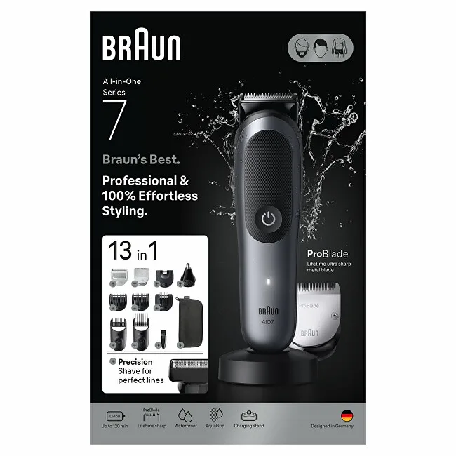 Braun Series 7 AIO7560 13-in-1 Multifunctional Trimmer thumbnail 8