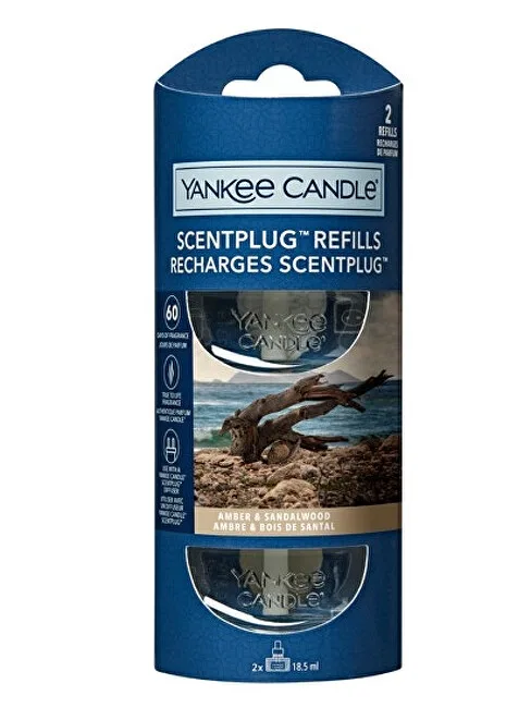 Yankee Candle filling into an electric diffuser 2x18,5 ml Amber & Sandalwood thumbnail 2