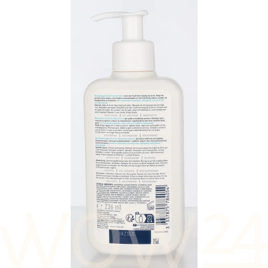 CeraVe Facial Cleansers Blemish Control Cleanser thumbnail 3