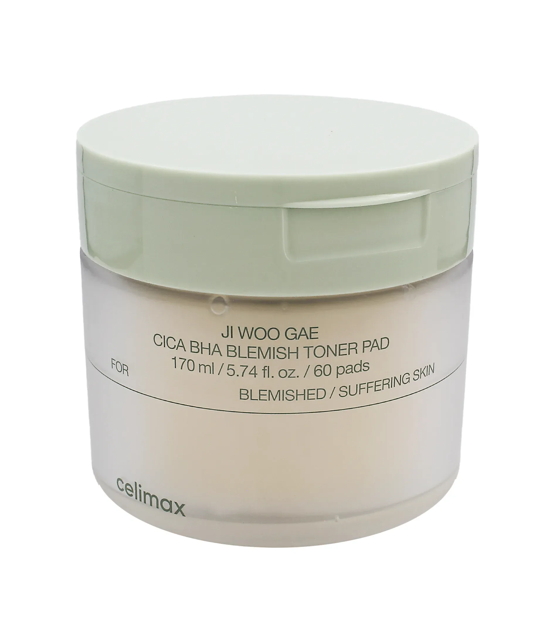 Celimax Ji Woo Gae Cica BHA Blemish Toner Pad thumbnail 5