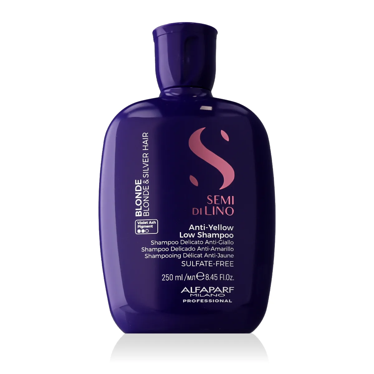 Alfaparf Milano Semi Di Lino Anti-Yellow Low Shampoo thumbnail 2