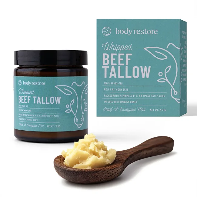 Body Restore Eucalyptus and Mint Whipped Beef Tallow Body Cream 71 g thumbnail 2