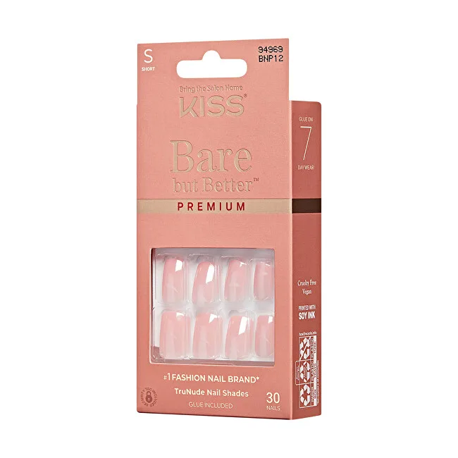 Kiss Bare-But-Better Premium Gel Nails 30 pcs thumbnail 4