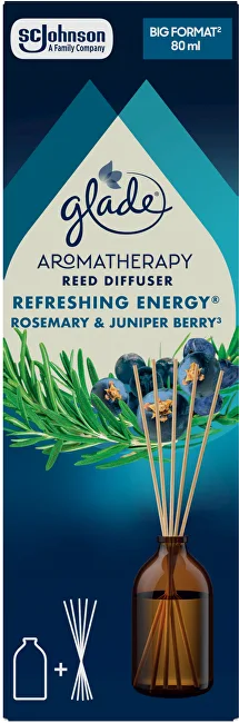 Glade Aromatherapy Reeds Refreshing Energy Reed Diffuser 80 ml thumbnail 2