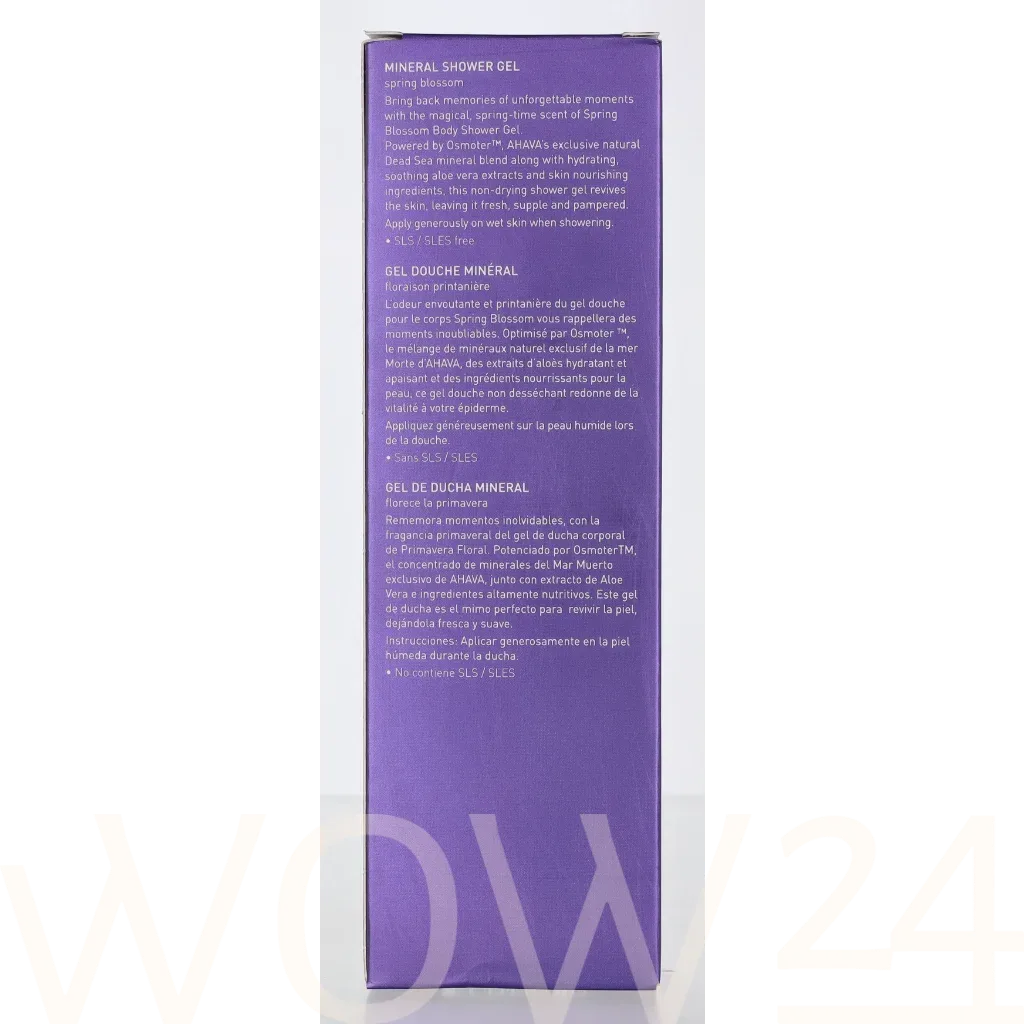 AHAVA Deadsea Water Mineral Shower Gel Spring Blossom thumbnail 3