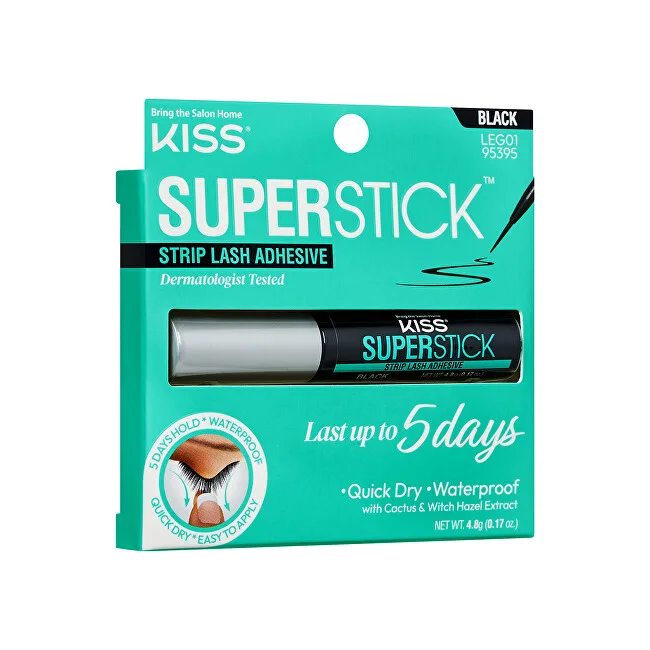 Kiss Super Stick 5-Day Extended Wear (Strip Lash Adhesive) 4.8 g Black thumbnail 8