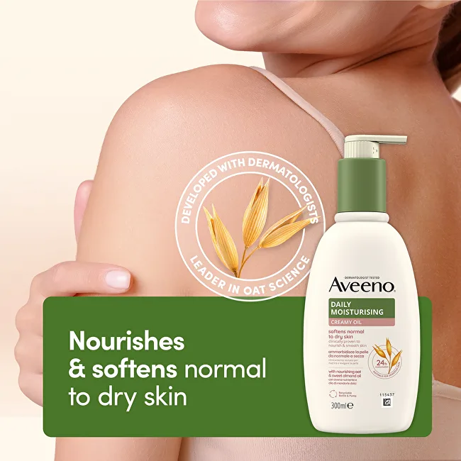 Aveeno Daily Moisturising Creamy Oil thumbnail 2
