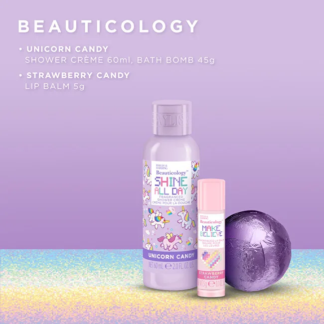 Baylis & Harding Unicorn 3-piece body care gift set in a case thumbnail 3
