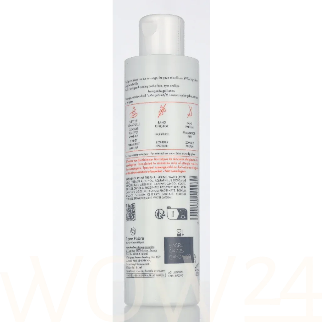 Avene Tolerance extremely gentle cleanser thumbnail 3