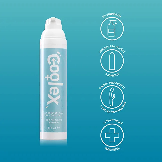 COOLEX Water-based lubricant gel, unflavored Natural 100 ml thumbnail 6