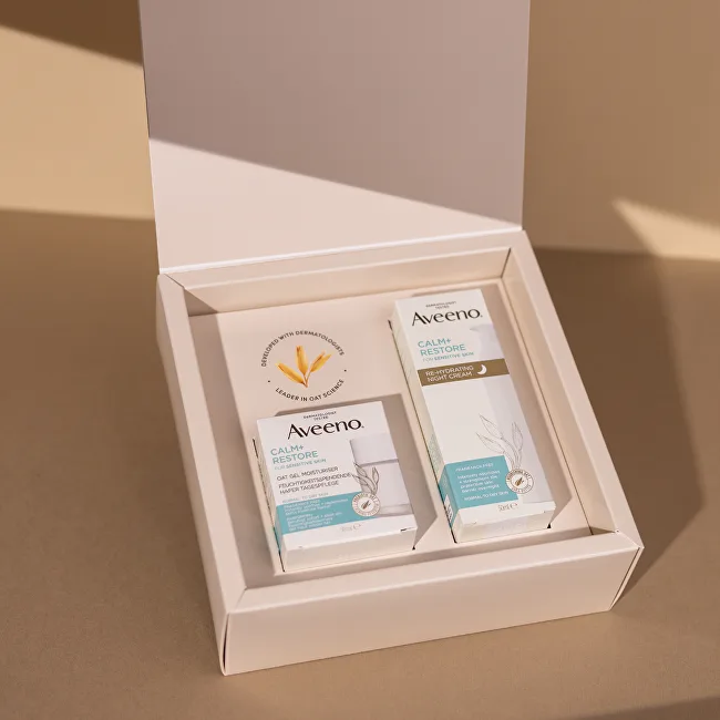 Aveeno Calm+Restore Skincare Gift Set for Dry and Sensitive Skin thumbnail 3