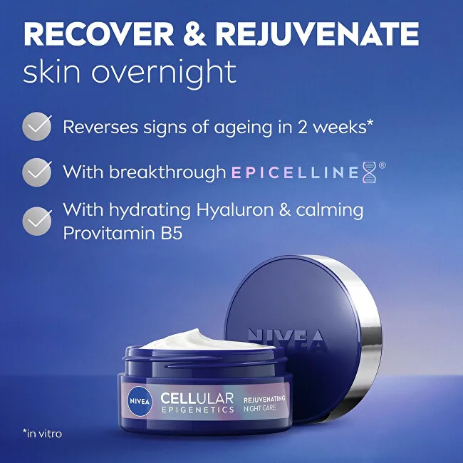Nivea Night cream Cellular Epigenetics Rejuvenating Night Care 50 ml thumbnail 2