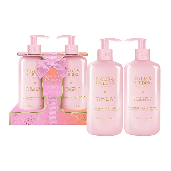 Baylis & Harding Gift set Jojoba, Vanilla & Almond oil 2 × 300 ml thumbnail 2