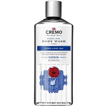 Cremo Refreshing Shower Gel Citrus & Mint Leaf (Cooling Body Wash) 473 ml thumbnail 3