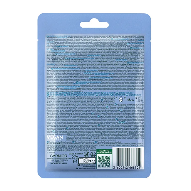 Garnier Hyaluron Glass Skin Jelly Sheet Mask thumbnail 2