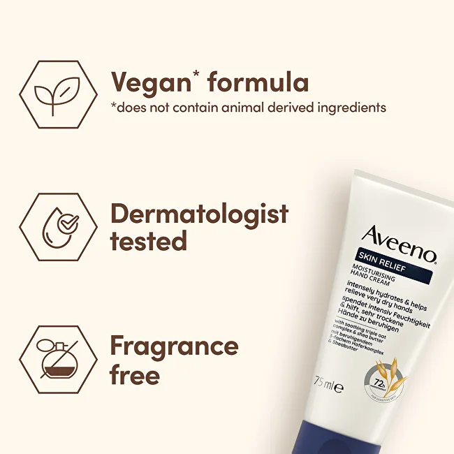 Aveeno Skin Relief Moisturising Hand Cream thumbnail 5