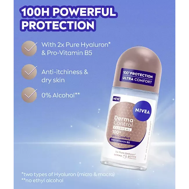 Nivea Derma Control Anti-Perspirant Roll-On thumbnail 2