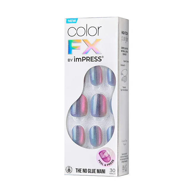 Kiss Self-adhesive nails imPRESS Color FX (Fly Up) 30 pcs thumbnail 5