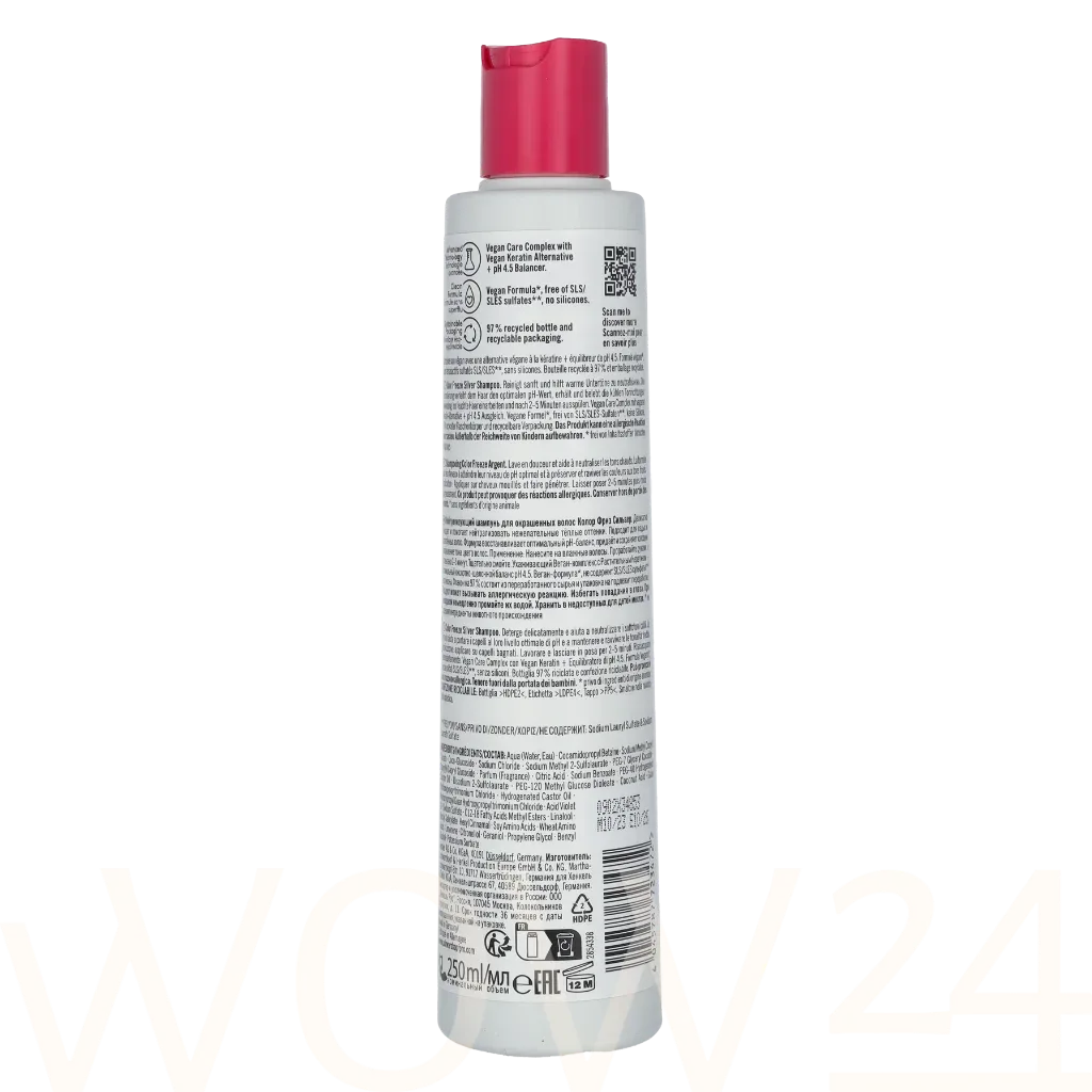 Schwarzkopf  BC Bonacure Color Freeze pH 4.5 Silver Shampoo thumbnail 3