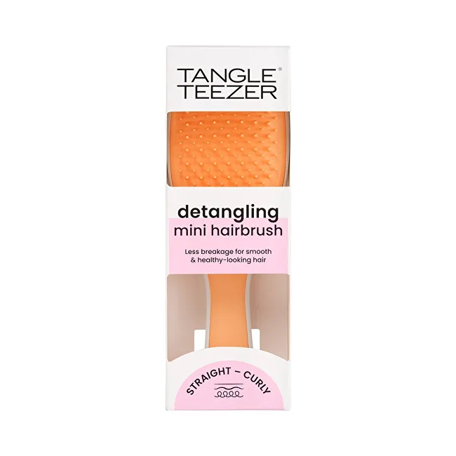 Tangle Teezer Mini Ultimate Detangler Hair Brush Sweet Orange & Ice Blue thumbnail 4