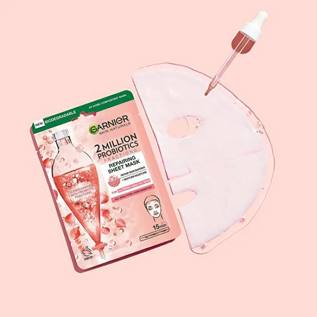 Garnier Skin Naturals 2 Million Probiotics Repairing Sheet Mask thumbnail 2