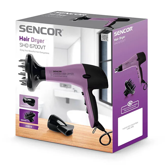 Sencor Hair dryer SHD 6700VT thumbnail 6