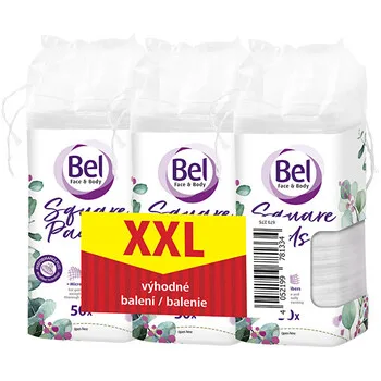 Bel Set of square make-up remover pads Bel Face & Body Cosmetic 3 x 50 pcs thumbnail 4