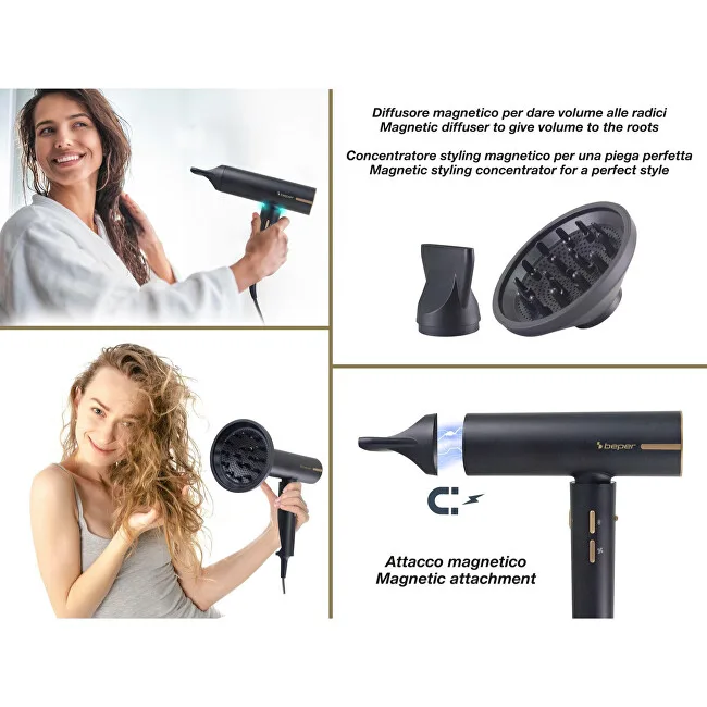 Beper Hair dryer with brushless motor P301ASC010 thumbnail 3