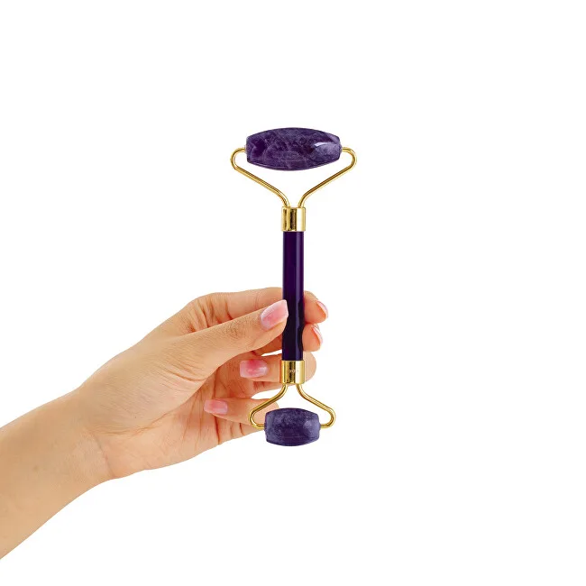 PlumBeauty Plumbeauty Amethyst Facial Roller ( ametyst ) - Váleček na kontury obličeje thumbnail 2