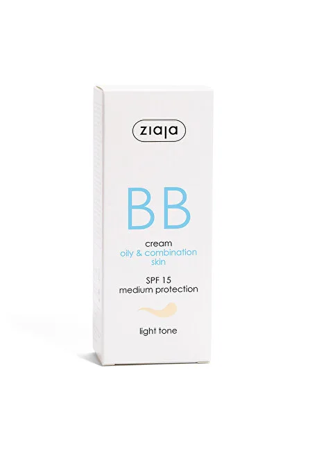 Ziaja BB cream for oily and combination skin SPF 15 Light Tone (BB Cream) 50 ml thumbnail 2