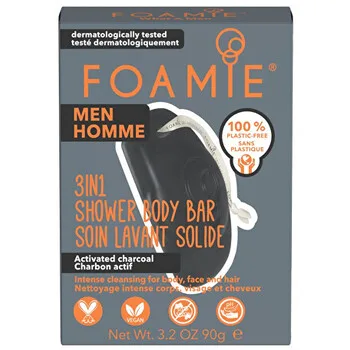 Foamie Men´s shower care for face, body and hair What A Man (3 in 1 Shower Body Bar) 90 g thumbnail 5