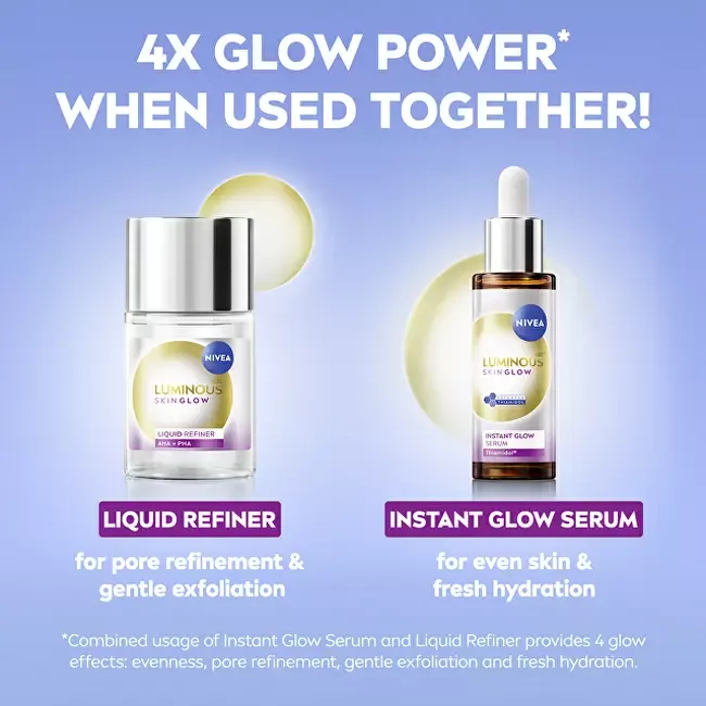 Nivea Skin peeling Luminous Skin Glow (Liquid Refiner) thumbnail 5