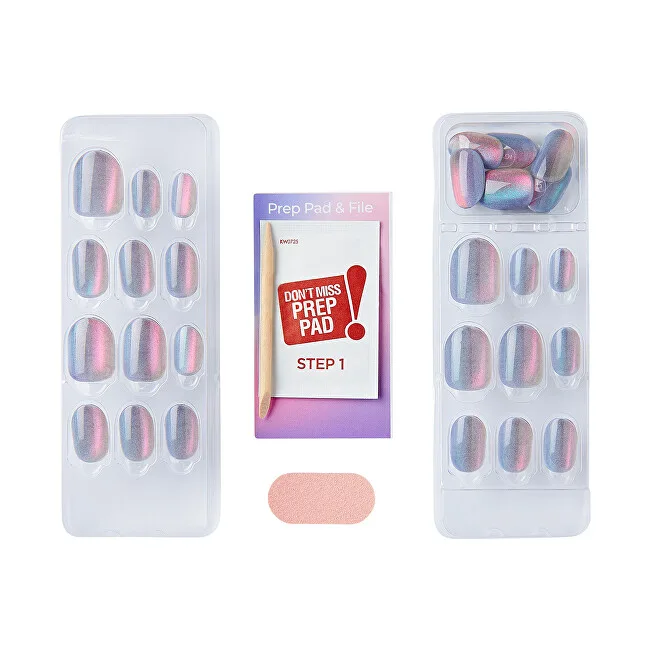 Kiss Self-adhesive nails imPRESS Color FX (Fly Up) 30 pcs thumbnail 6