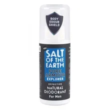 Salt Of The Earth Natural Deodorant for Men Pure Armor Explorer ( Natura l Deodorant) 100 ml thumbnail 2