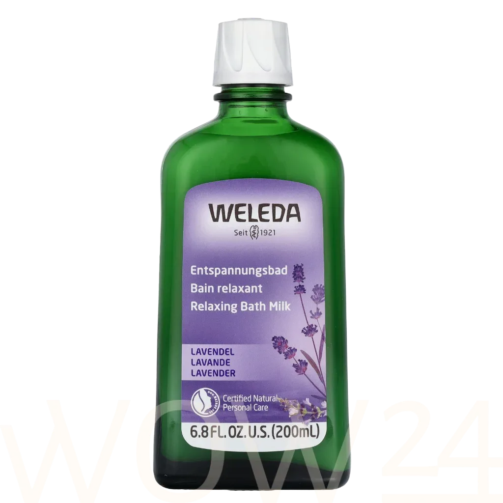 Weleda Lavender relaxing bath milk thumbnail 5