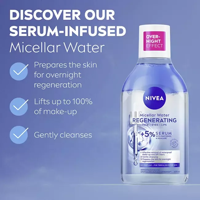 Nivea Regenerating Micellar Water 400 ml thumbnail 2